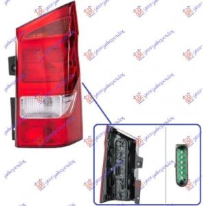 Φανος Πισω (ΔΙΠΛΗ ΠΟΡΤΑ) (HELLA) Δεξια Mercedes Vito (W447) 15-    526105823