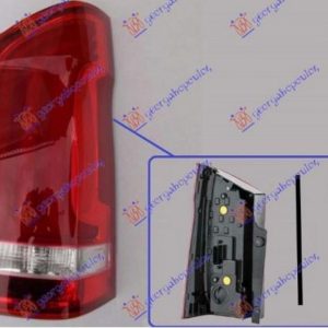 Φανος Πισω (ΜΟΝΗ ΠΟΡΤΑ) Led (Ε) Δεξια Mercedes V (W447) 15-20   526205826