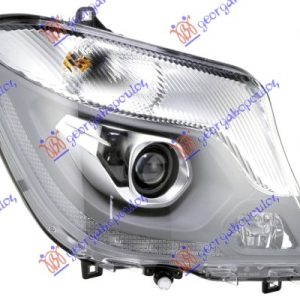 ΦΑΝΟΣ ΕΜΠΡΟΣ Bi-XENON ΕΞΥΠΝΟ ΜΕ ΦΩΣ ΗΜΕΡΑΣ LED (HELLA) ΔΕΞ. MERCEDES SPRINTER 210-519 2013-2018 (W906)  539005161