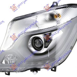 ΦΑΝΟΣ ΕΜΠΡΟΣ Bi-XENON ΕΞΥΠΝΟ ΜΕ ΦΩΣ ΗΜΕΡΑΣ LED (HELLA) ΑΡIST. MERCEDES SPRINTER 210-519 2013-2018 (W906)  539005162