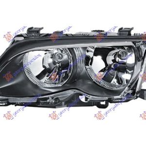 Φανος Εμπρος (ΜΑΥΡΟ) (Ε) (DEPO) Δεξια Bmw Series 3 (E46) Sdn 02-05   018605131