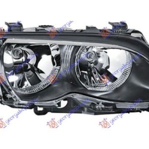 Φανος Εμπρος (ΜΑΥΡΟ) (Ε) (TYC) Αριστερα Bmw Series 3 (E46) Sdn 02-05   018605134