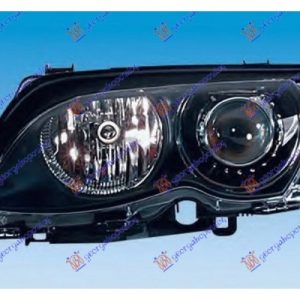 Φανος Εμπρος (ΜΑΥΡΟ) Xenon (E) (TYC) Αριστερα Bmw Series 3 (E46) Sdn 02-05   018605167