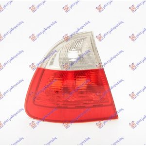 Φανος Πισω Εξω S.W. Λευκο (Ε) Αριστερα Bmw Series 3 (E46) Sdn 02-05   018605887
