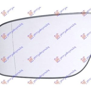 Κρυσταλλο Καθρεφτη ΘΕΡΜΑΙΝ. 06- (ASPHERICAL GLASS) Αριστερα Mercedes E Class (W211) 02-09    018807612