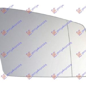 Κρυσταλλο Καθρεφτη ΘΕΡΜΑΙΝ. (ASPHERICAL GLASS) Δεξια Mercedes E Class (W212) 09-13   022307601