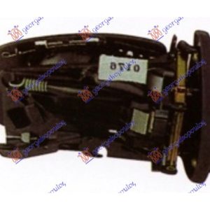 Καθρεφτης ΗΛΕΚΤ. ΘΕΡΜΑΙΝ. (ΧΩΡΙΣ ΚΑΠΑΚΙ) (7PIN) (Α ΠΟΙΟΤΗΤΑ) (ASPHERICAL GLASS) Δεξια Mercedes C Class (W203) SDN/S.W. 03-07   045007471