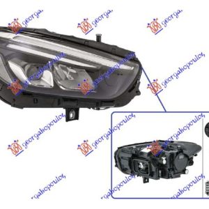 Φανος Εμπρος Full Led (ΧΩΡΙΣ ΛΟΓΟΤΥΠΟ) (HELLA) Δεξια Mercedes B Class (W247) 19-   538305151