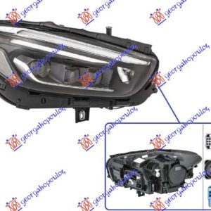 Φανος Εμπρος Full Led Εξυπνο (ΧΩΡΙΣ ΛΟΓΟΤΥΠΟ) (HELLA) Δεξια Mercedes B Class (W247) 19-   538305161