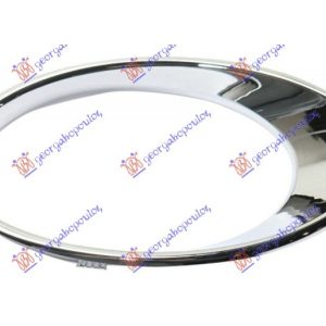 Πλαισιο Προβολεα Οβαλ Χρωμιο (ELEGANCE) Αριστερα Mercedes C Class (W204) 07-11   014303997