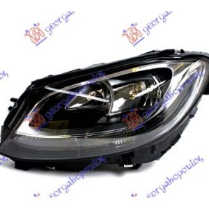 Φανος Εμπρος ΗΛΕΚΤ. (H7/H7) Με Φως Ημερας Led (E) (DEPO) Αριστερα Mercedes C Class (W205) SDN/S.W. 14-18   536105132