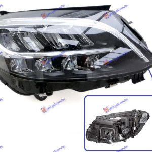 Φανος Εμπρος Multibeam Led (ΧΩΡΙΣ ΛΟΓΟΤΥΠΟ) (E) (DEPO) Δεξια Mercedes C Class (W205) SDN/S.W. 14-18   536105163